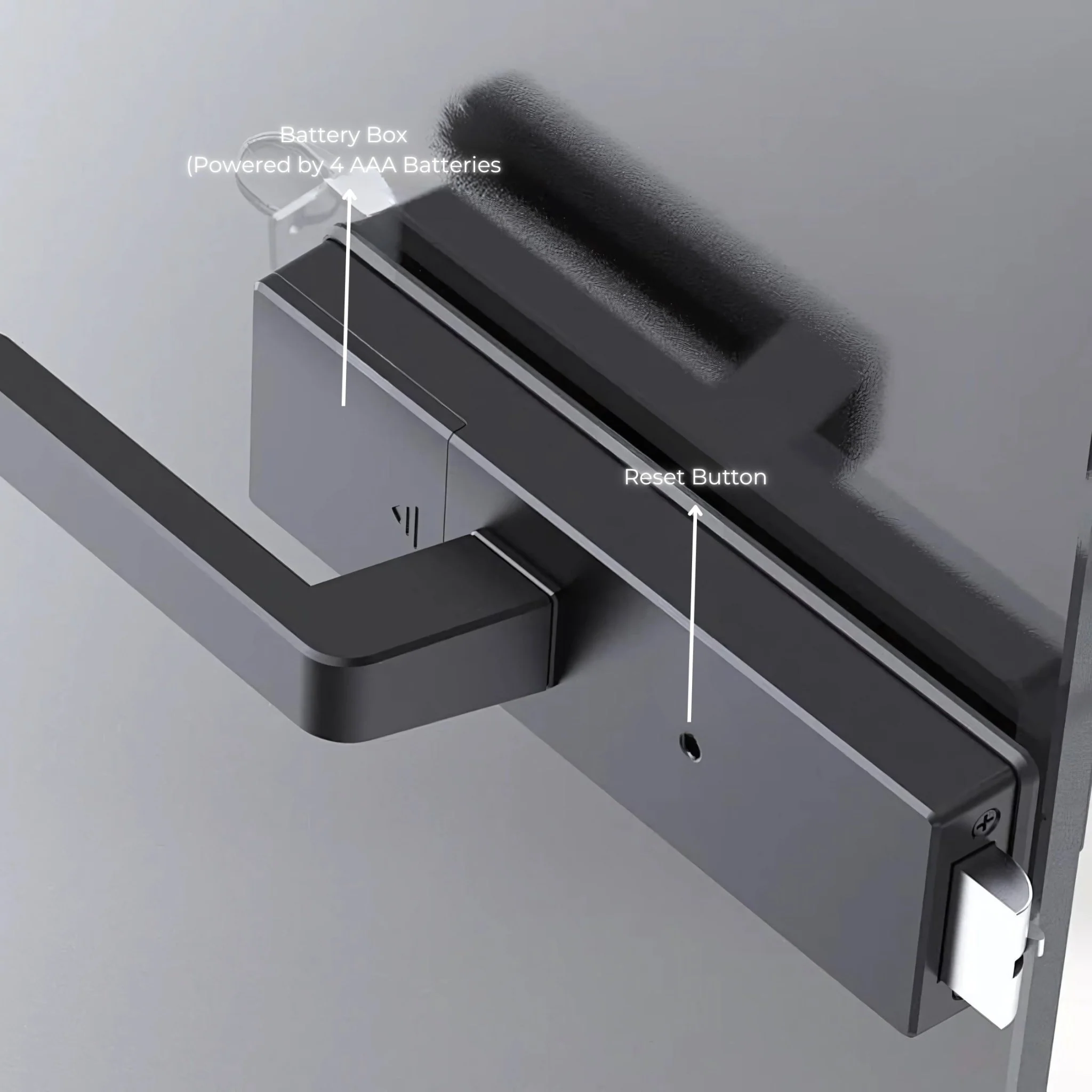Glass Swing Door Smart Lock - Image 6
