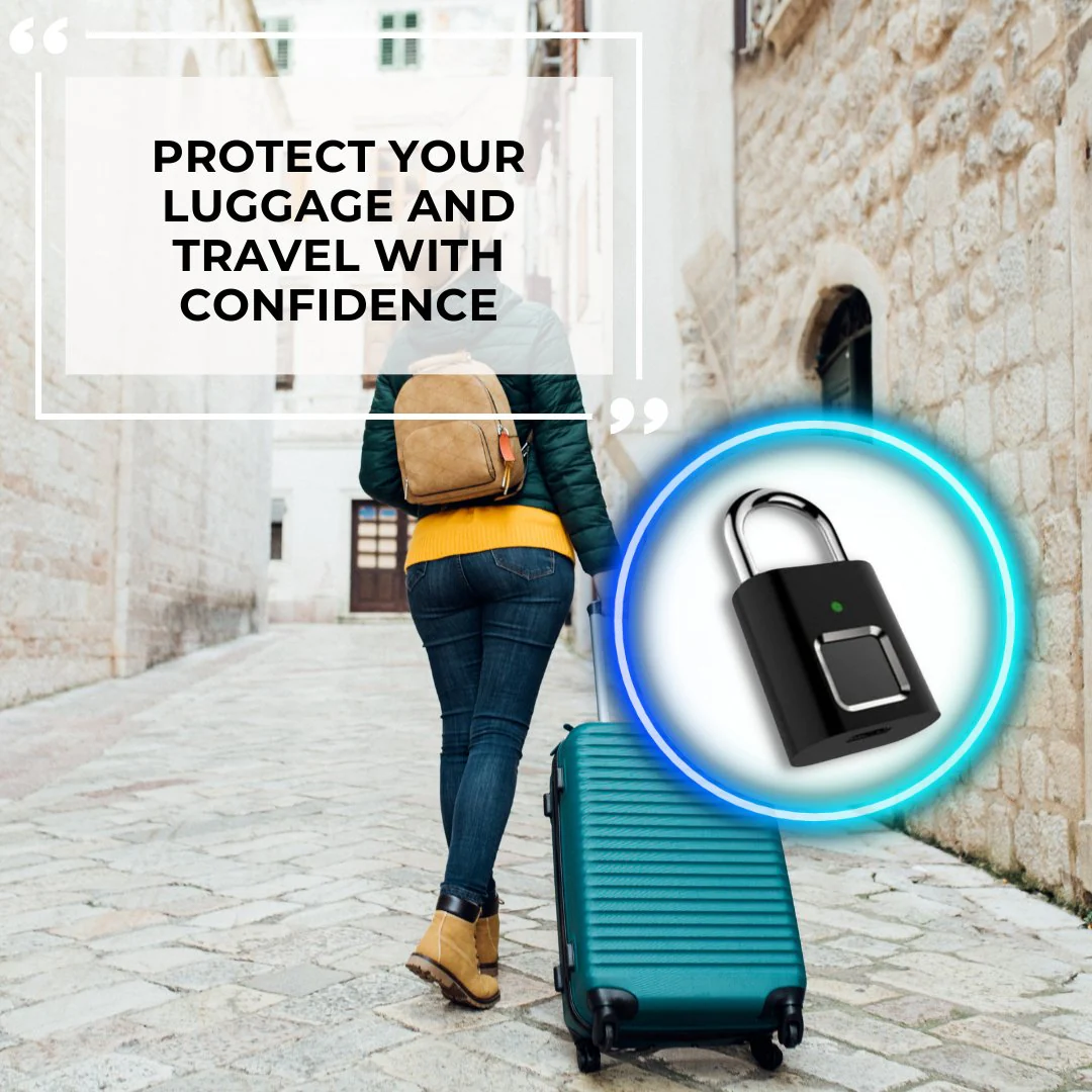 Luggage Fingerprint Padlock - Image 14