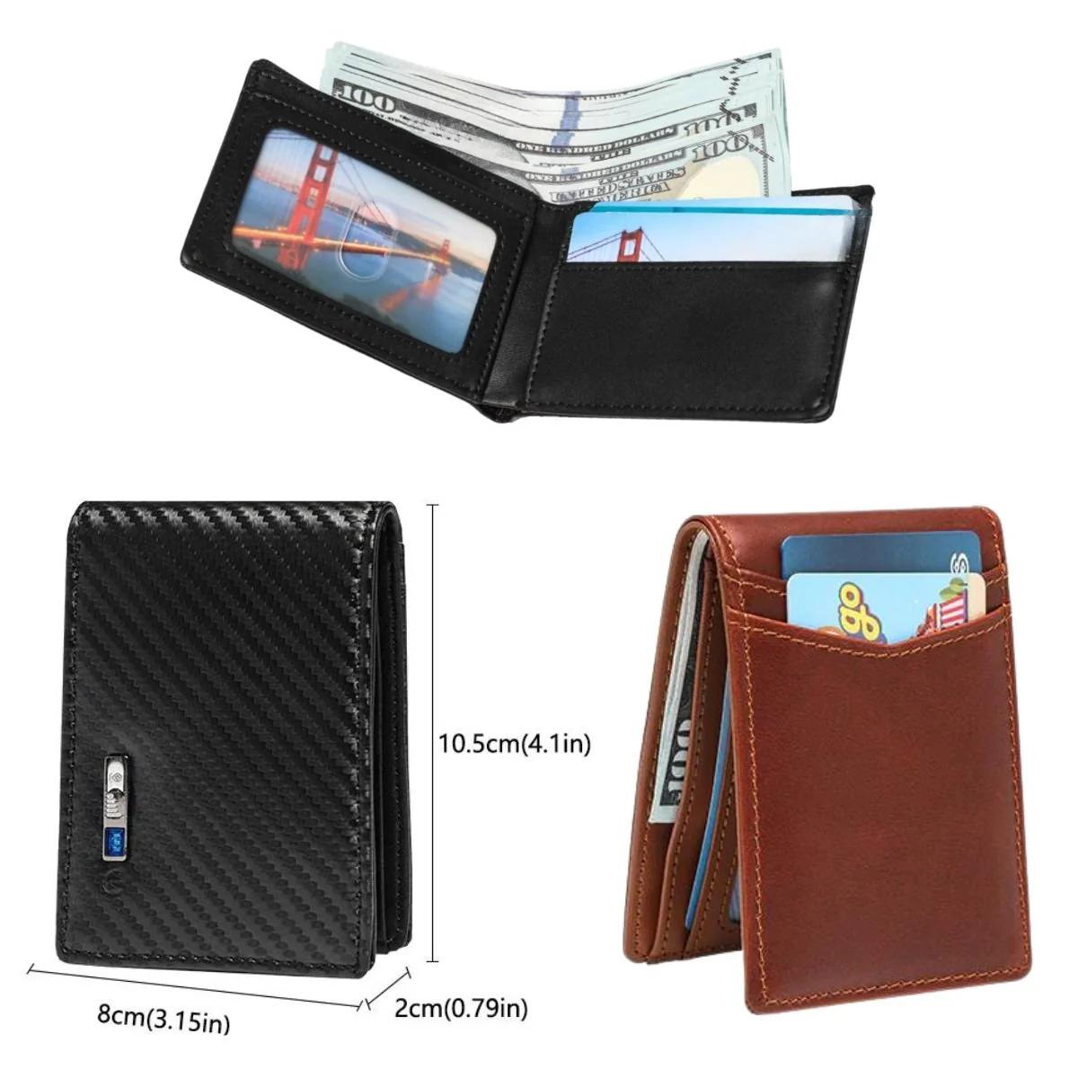 Smart Bluetooth Wallet Bifold - Image 9