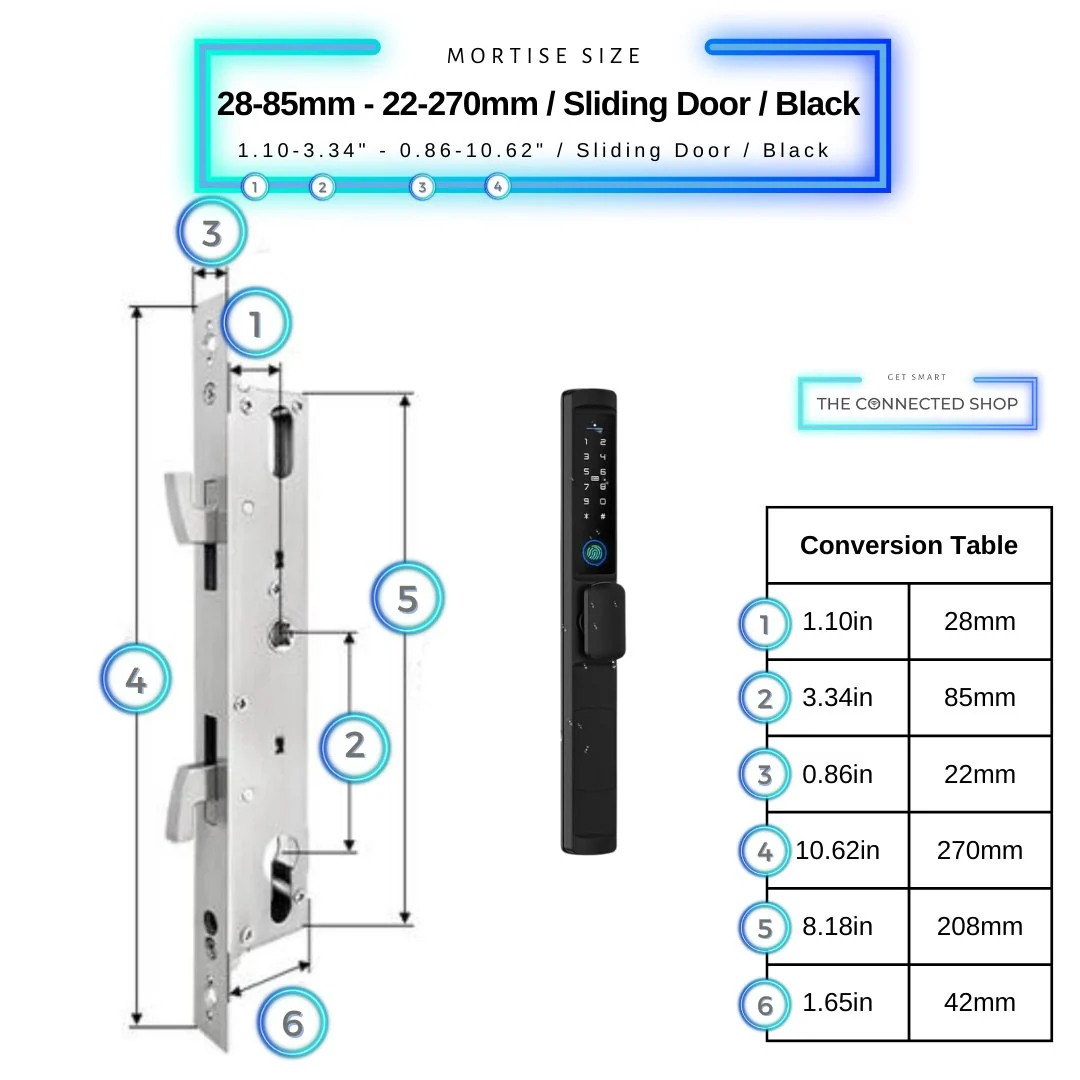 Smart Door Lock Edge Knob - Image 7
