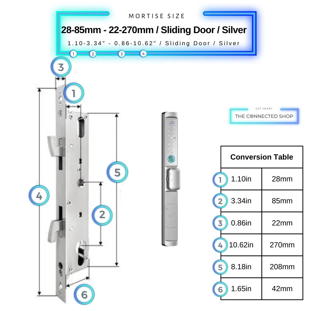 Smart Door Lock Edge Knob - Image 8