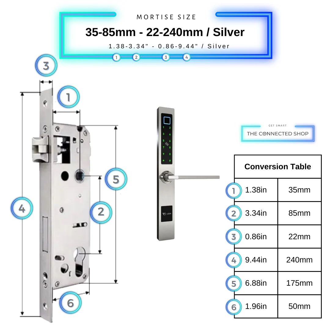 Smart Door Lock Sleek - Image 12