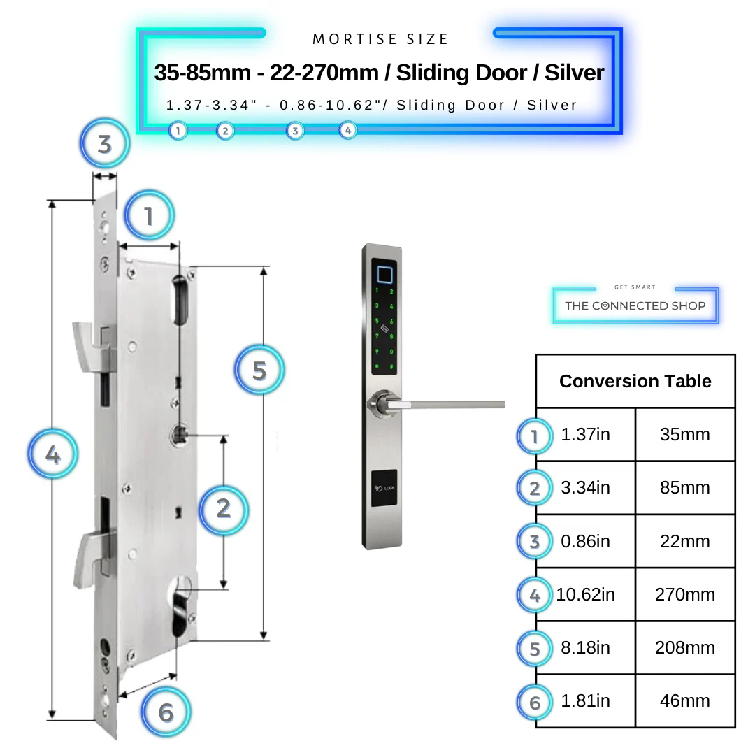 Smart Door Lock Sleek - Image 13