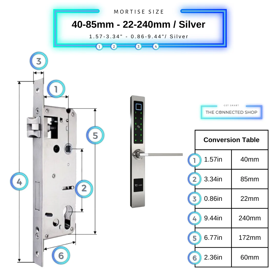 Smart Door Lock Sleek - Image 14