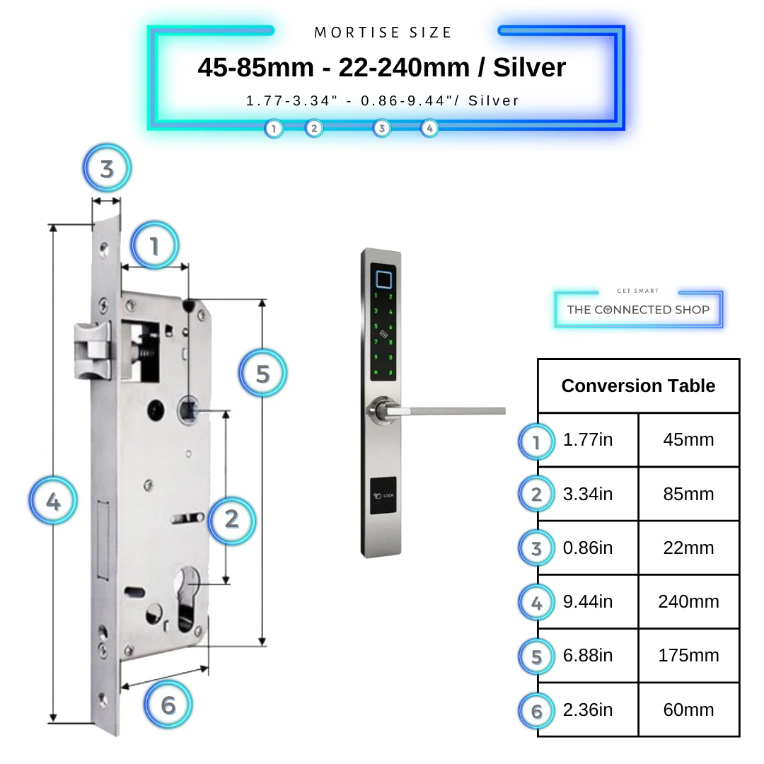 Smart Door Lock Sleek - Image 15
