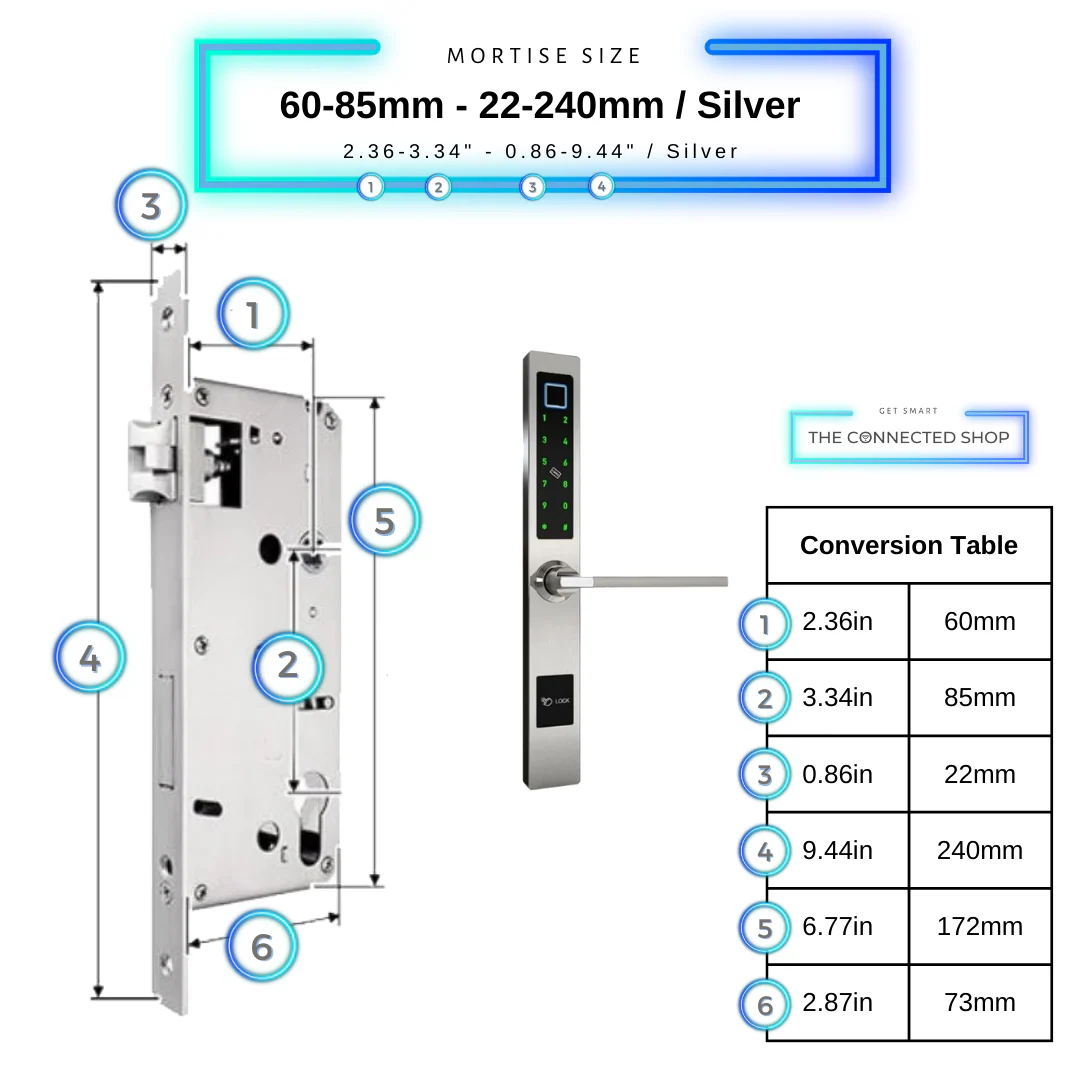 Smart Door Lock Sleek - Image 16