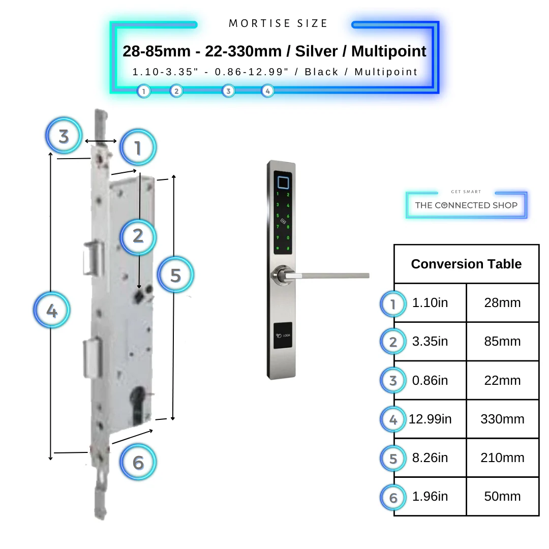 Smart Door Lock Sleek - Image 19