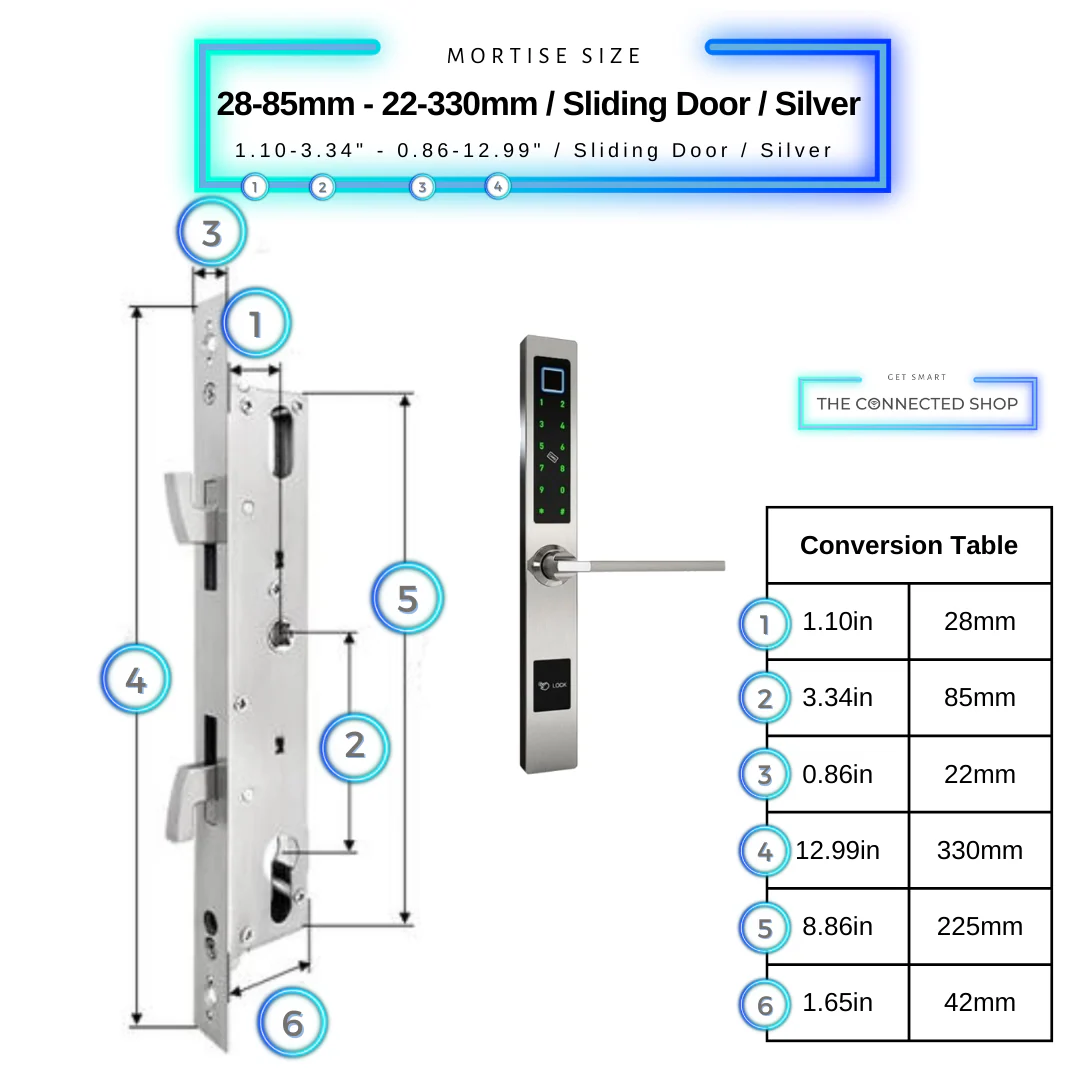 Smart Door Lock Sleek - Image 21