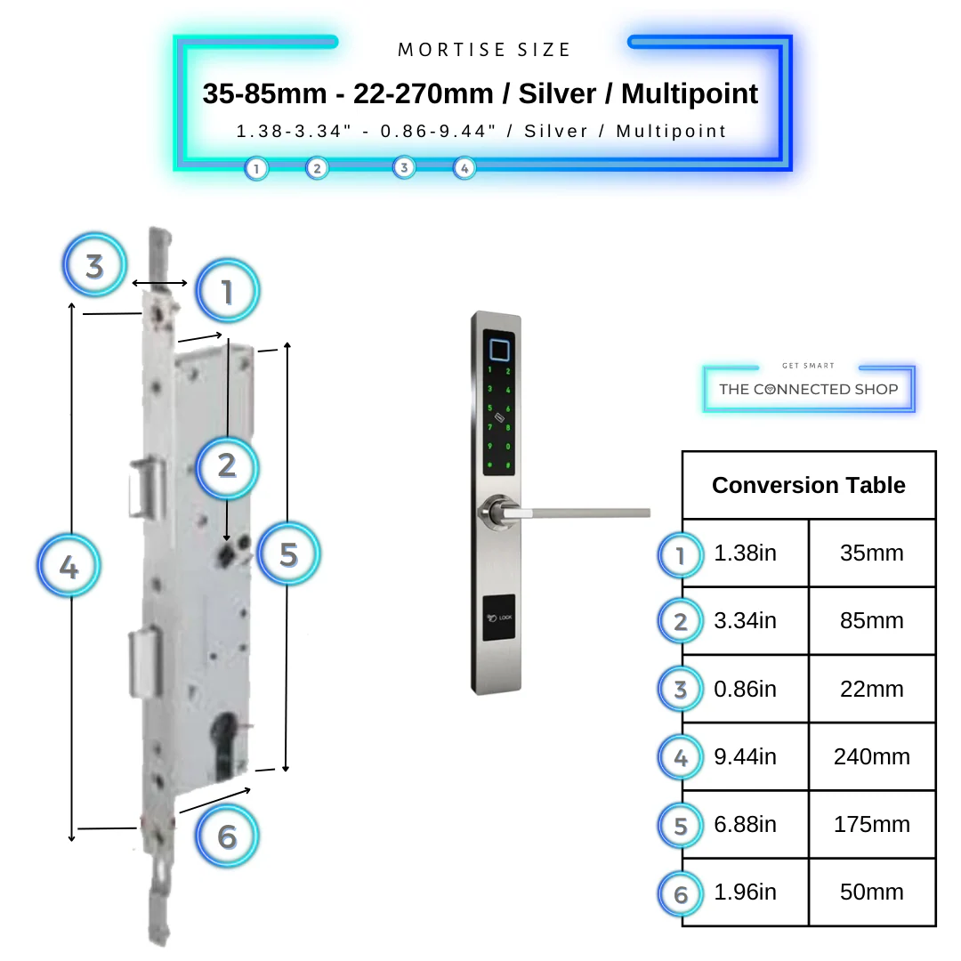 Smart Door Lock Sleek - Image 23