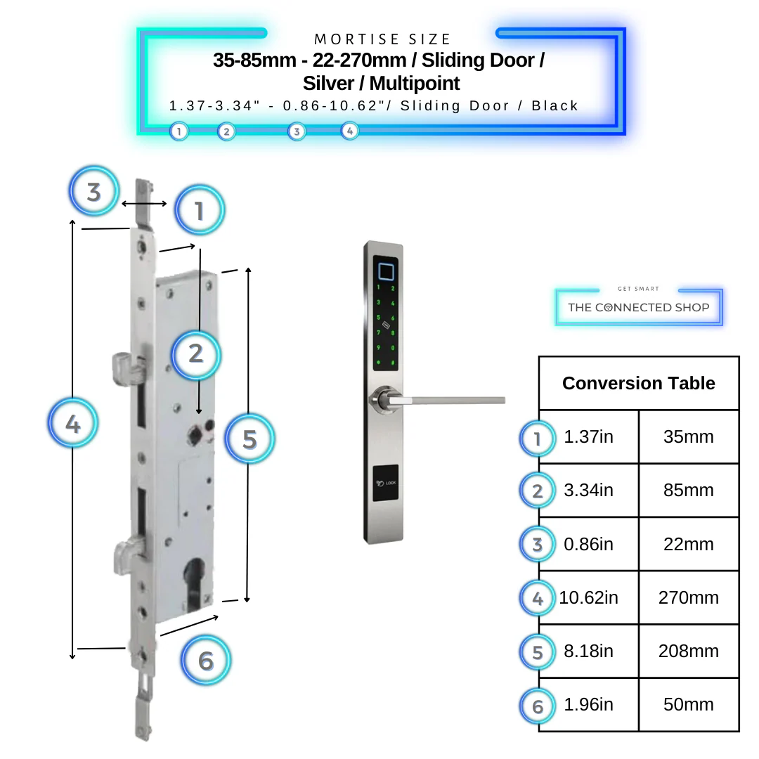Smart Door Lock Sleek - Image 24