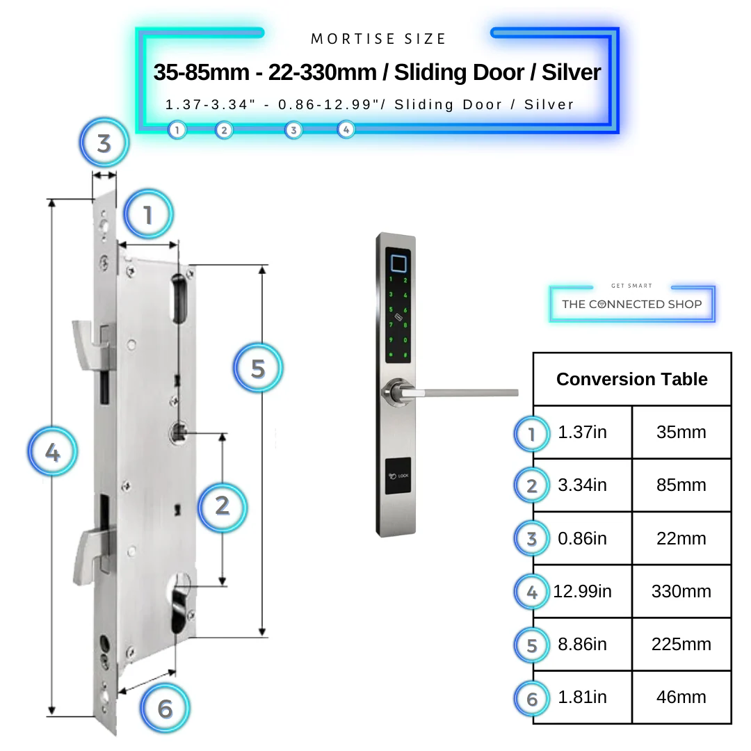 Smart Door Lock Sleek - Image 27