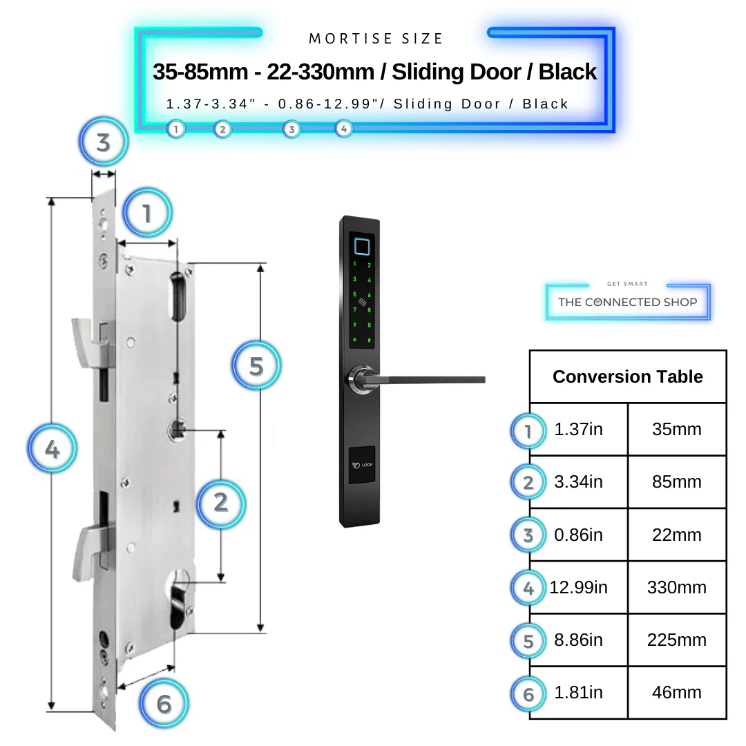 Smart Door Lock Sleek - Image 32