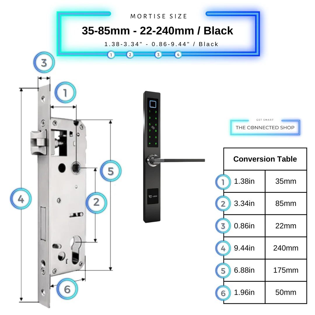 Smart Door Lock Sleek - Image 33
