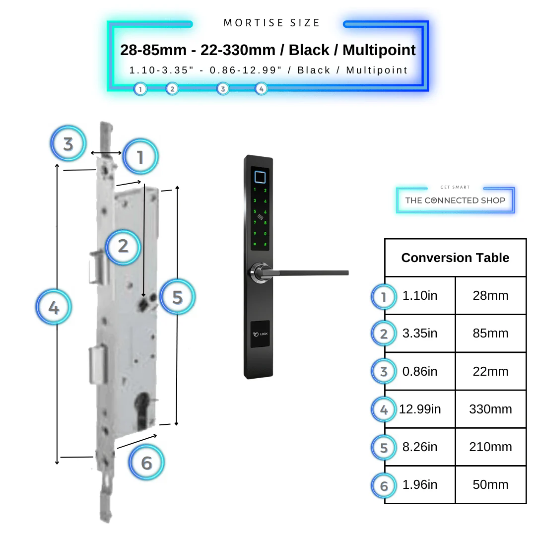 Smart Door Lock Sleek - Image 38