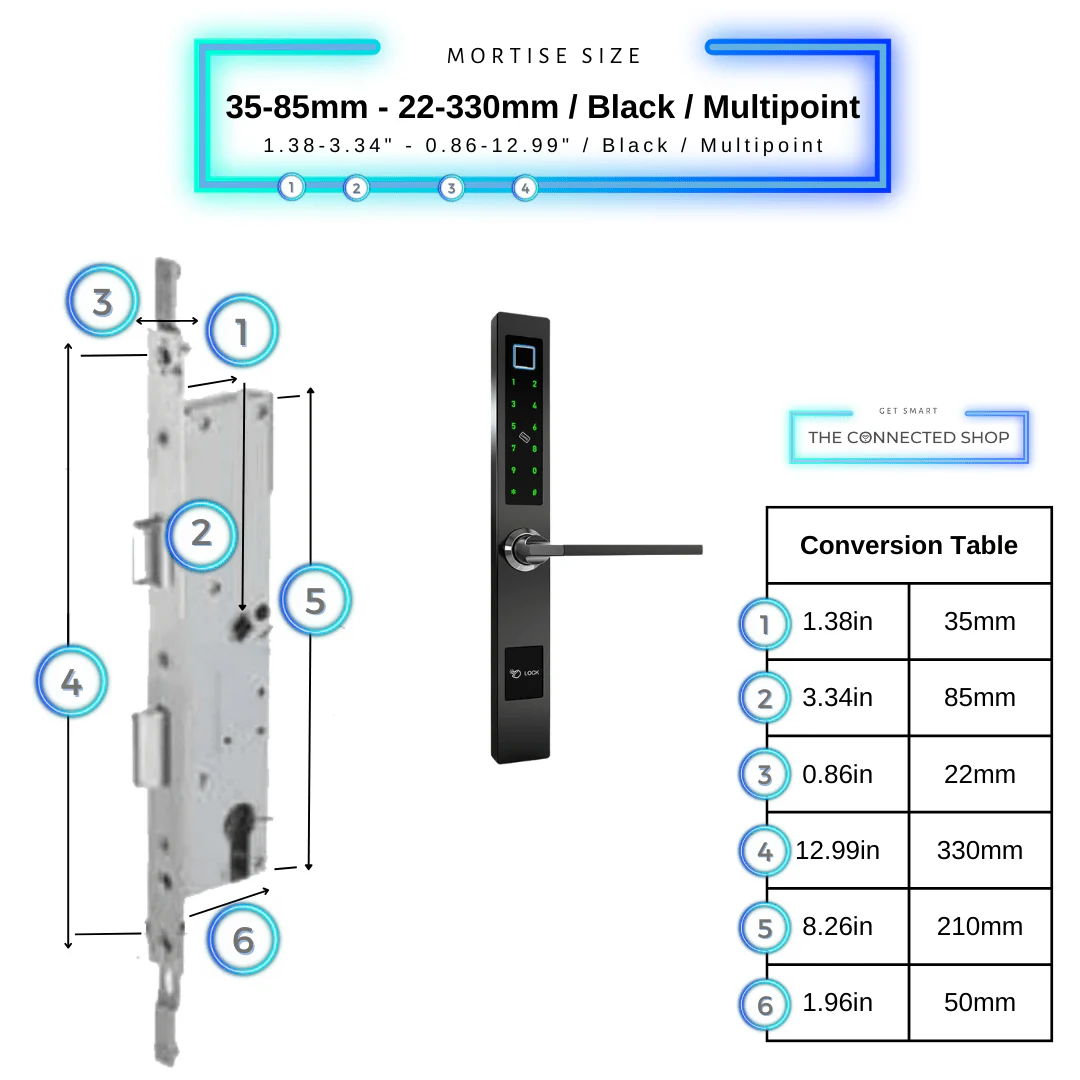 Smart Door Lock Sleek - Image 39