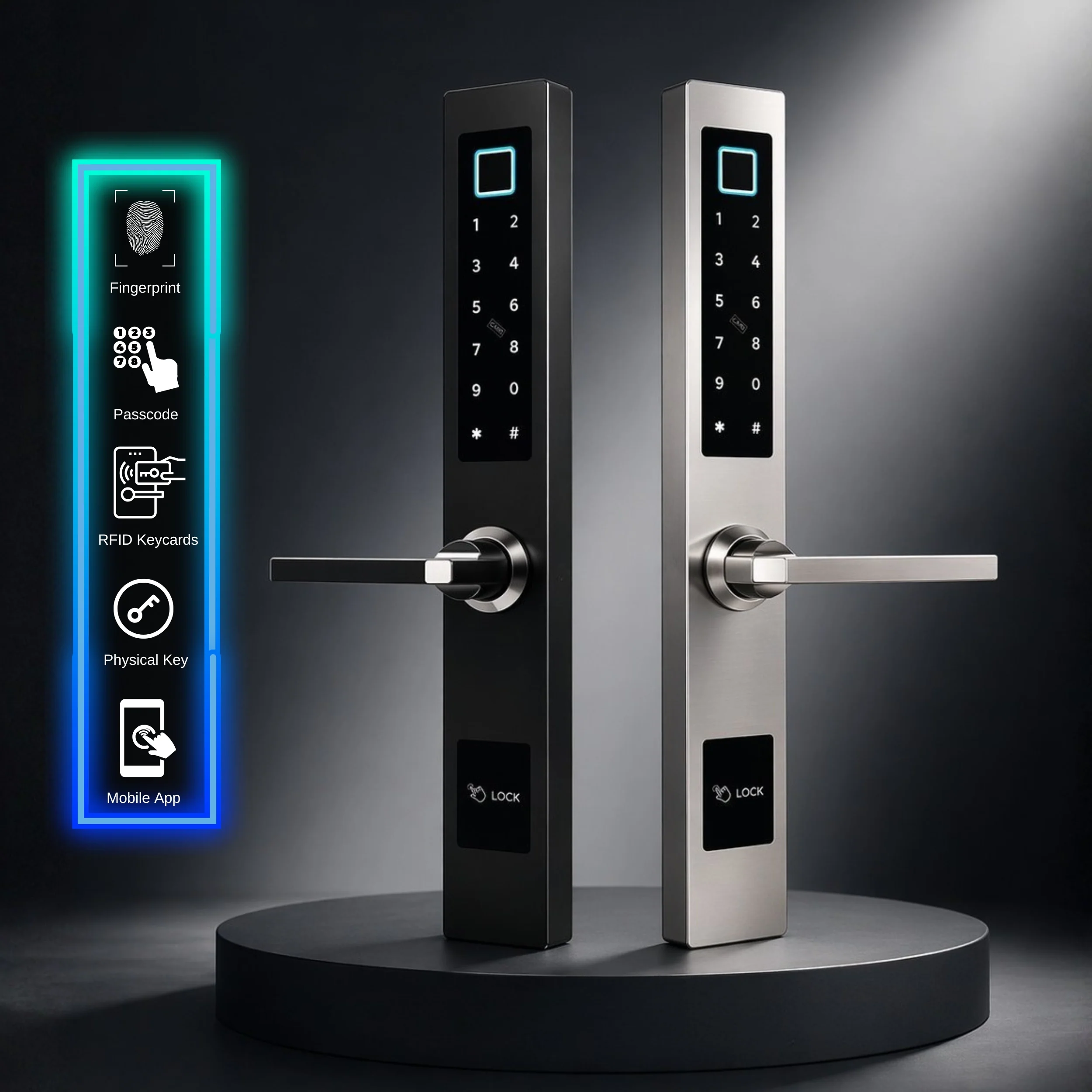 Smart Door Lock Sleek - Image 4