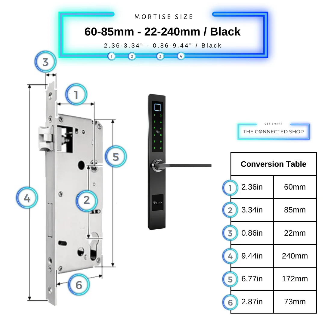 Smart Door Lock Sleek - Image 43