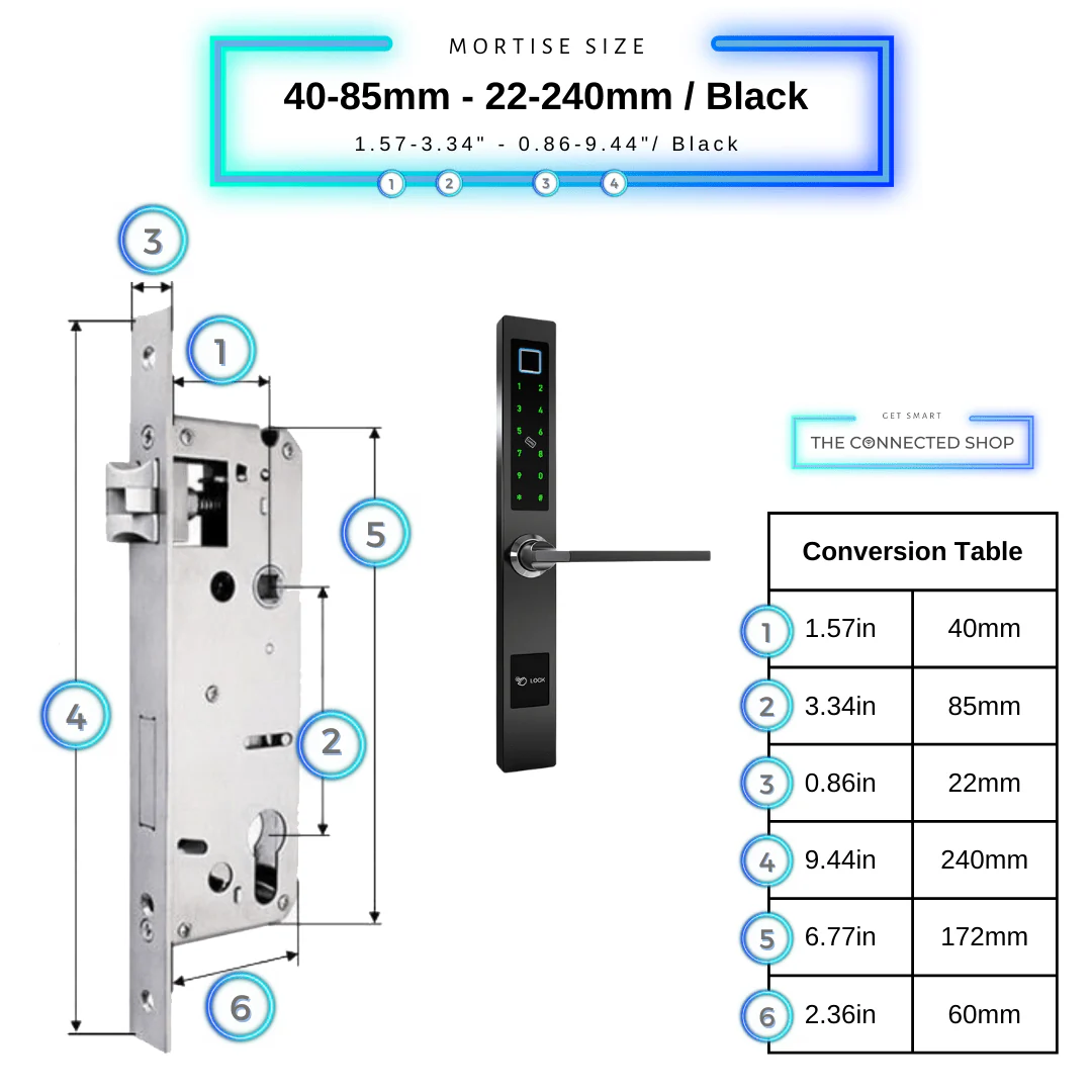 Smart Door Lock Sleek - Image 46