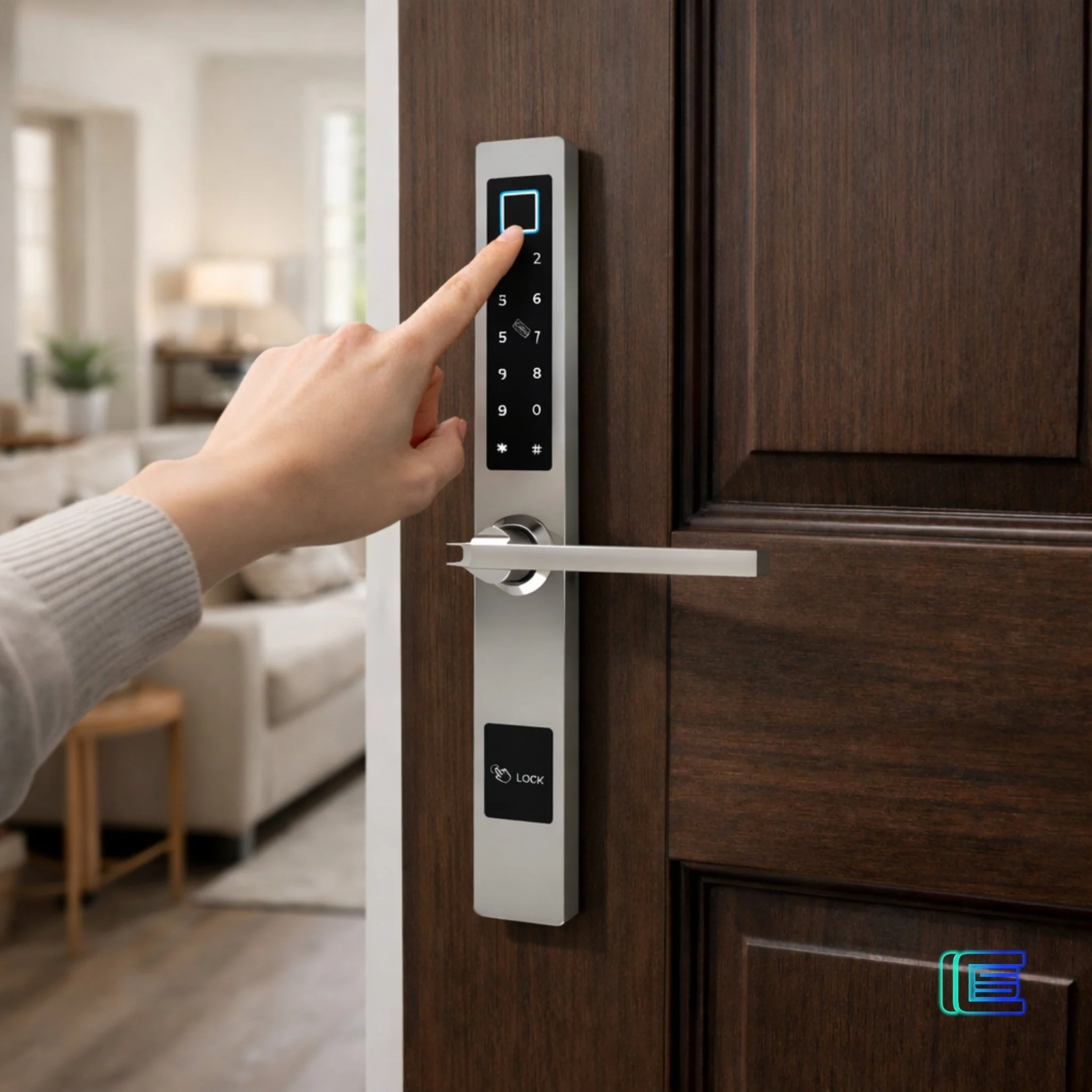 Smart Door Lock Sleek - Image 5