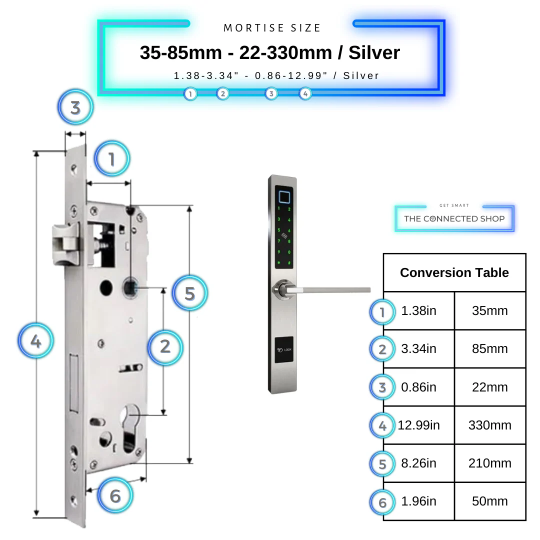 Smart Door Lock Sleek - Image 9