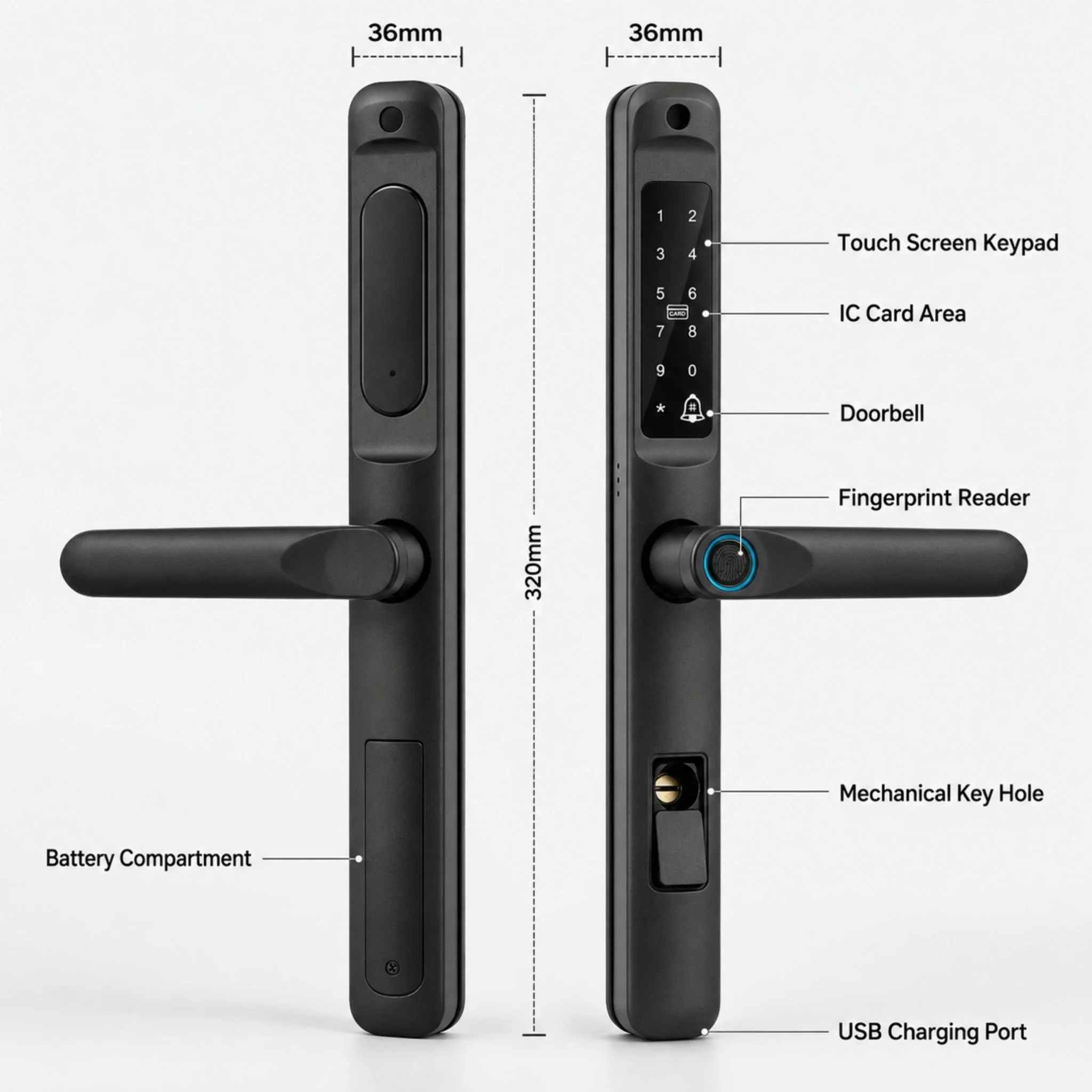 Smart Door Lock Slim - Image 8