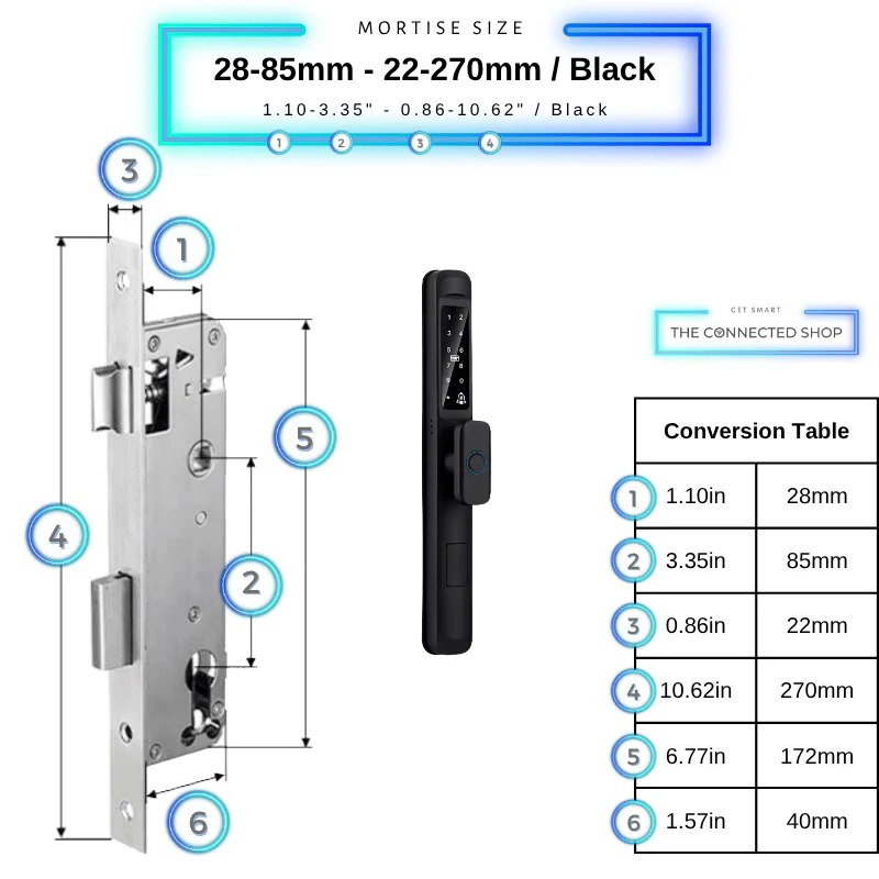Smart Door Lock Slim Knob - Image 13