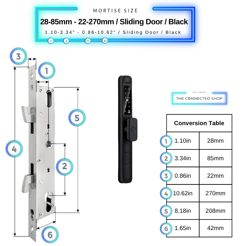 Smart Door Lock Slim Knob - Image 16