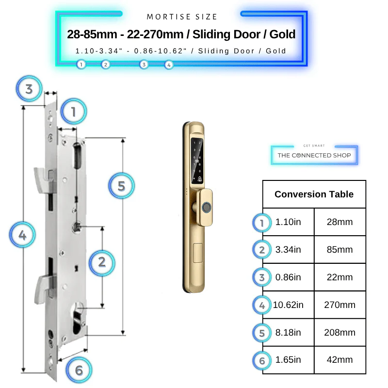 Smart Door Lock Slim Knob - Image 17