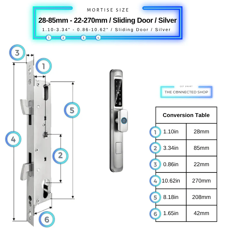 Smart Door Lock Slim Knob - Image 18