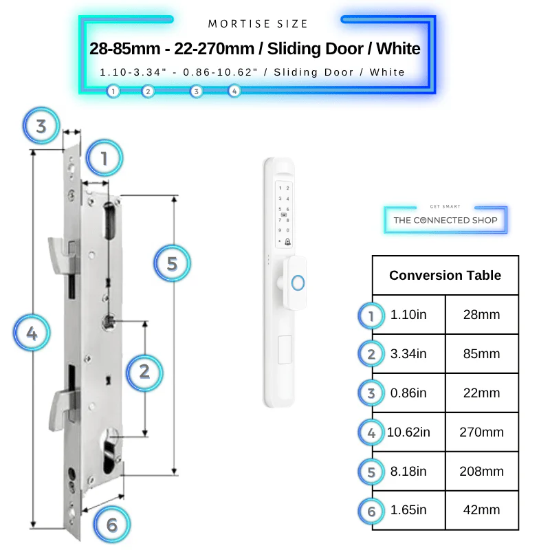 Smart Door Lock Slim Knob - Image 19