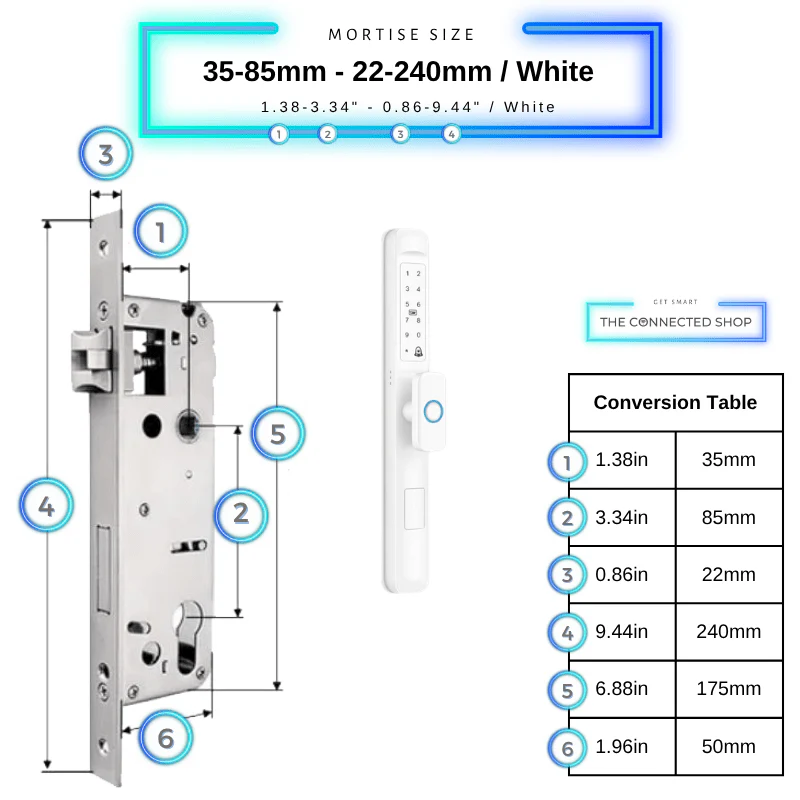 Smart Door Lock Slim Knob - Image 28