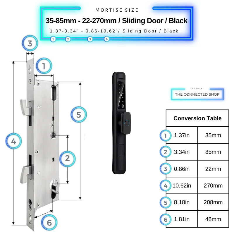 Smart Door Lock Slim Knob - Image 29