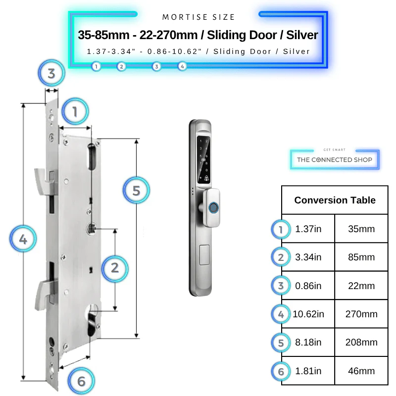 Smart Door Lock Slim Knob - Image 31