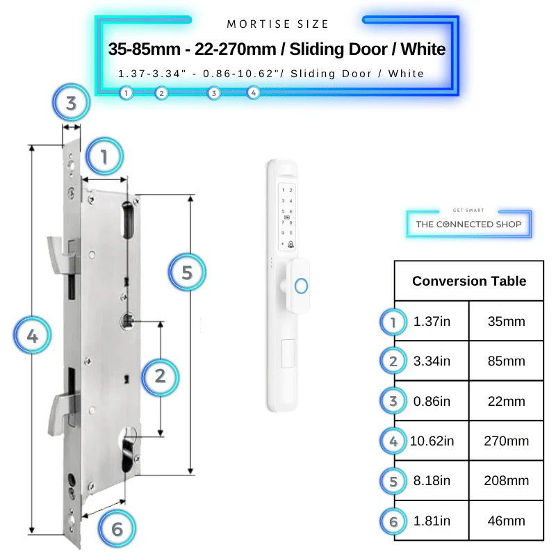 Smart Door Lock Slim Knob - Image 32