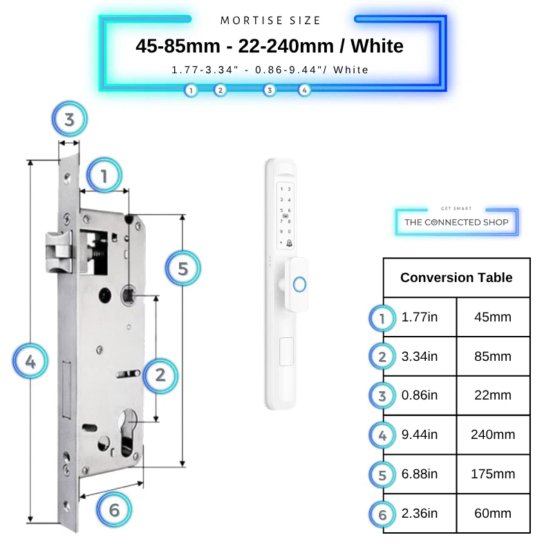 Smart Door Lock Slim Knob - Image 40
