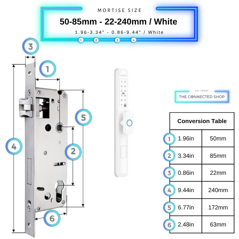 Smart Door Lock Slim Knob - Image 44