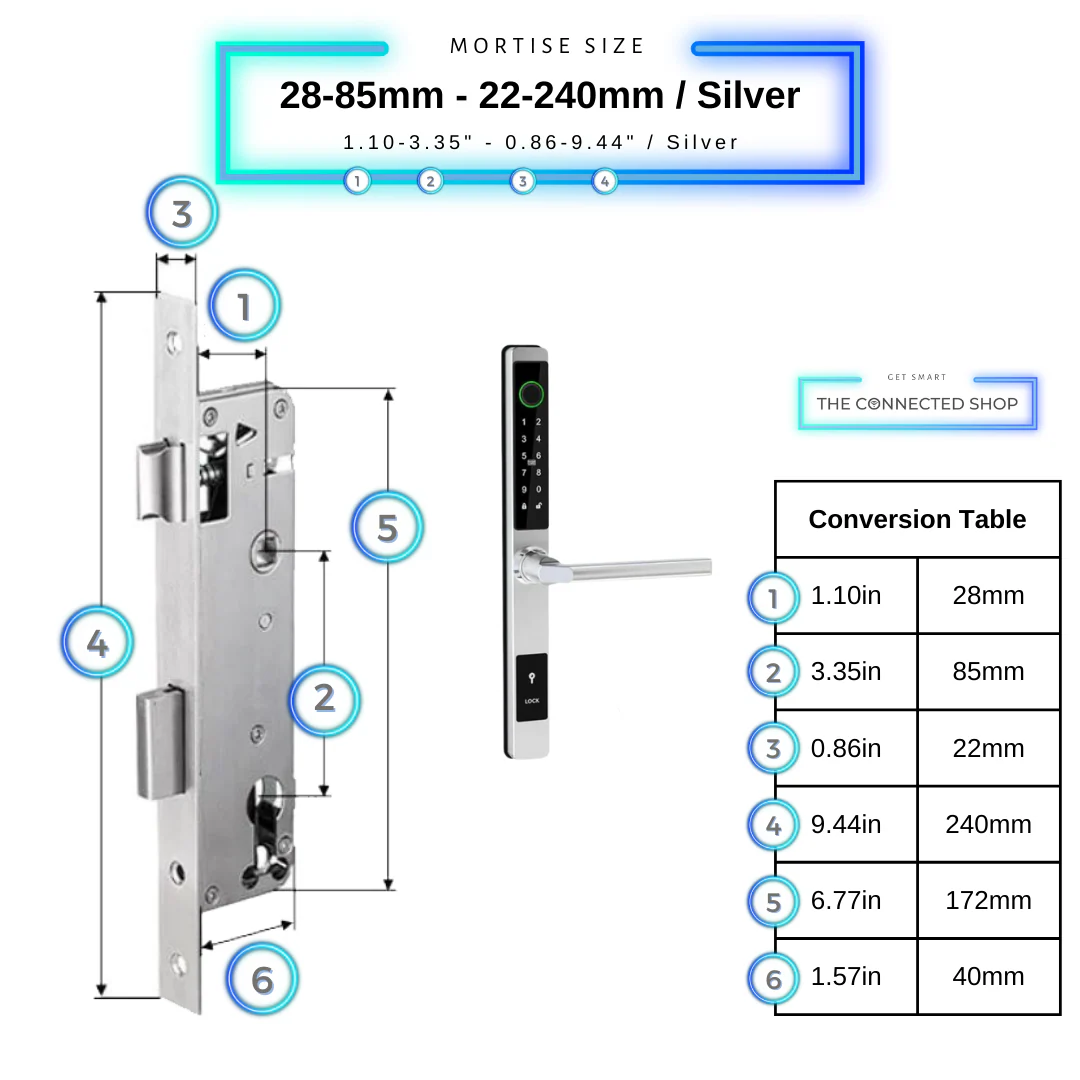 Smart Door Lock Thin - Image 36