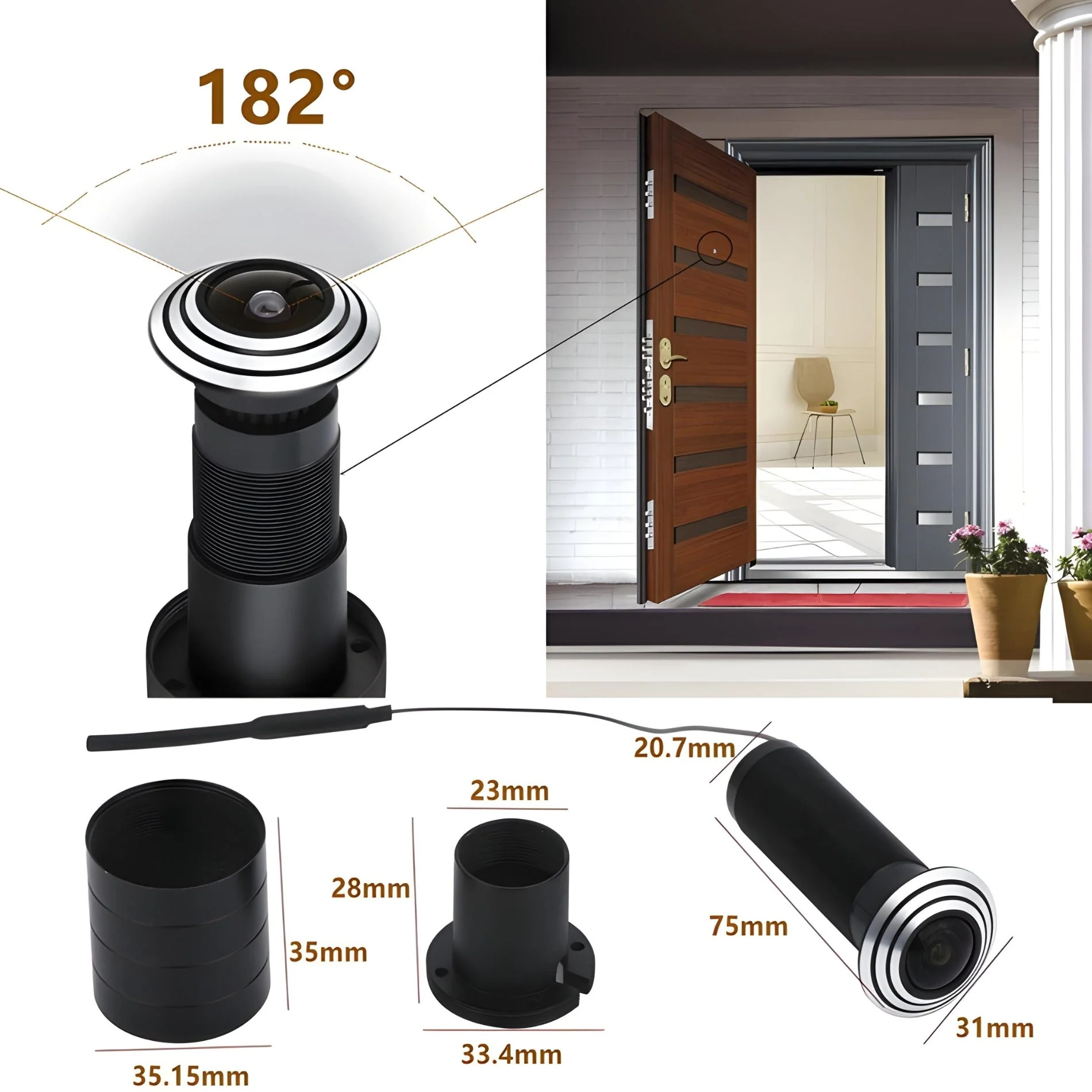 Smart Door Peephole Camera - Image 6