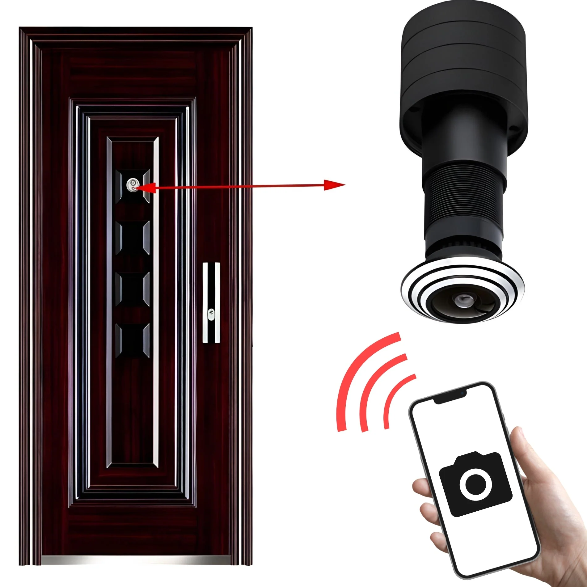 Smart Door Peephole Camera - Image 8