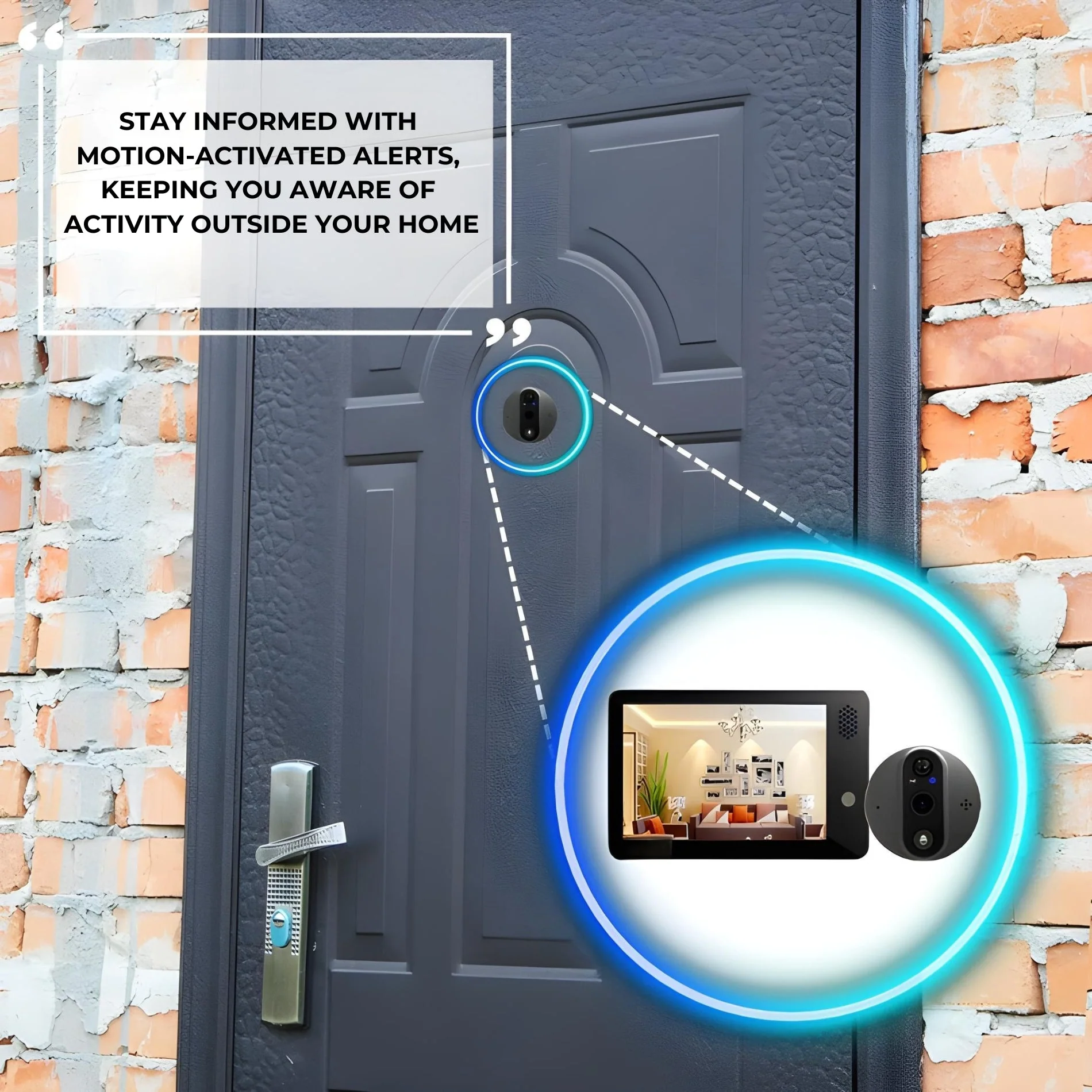 Smart Door Peephole Screen - Image 4
