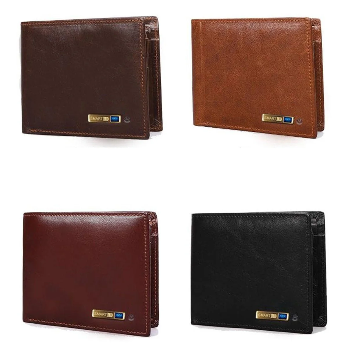 Smart Wallet Soft Leather Bluetooth Tracker - Image 9