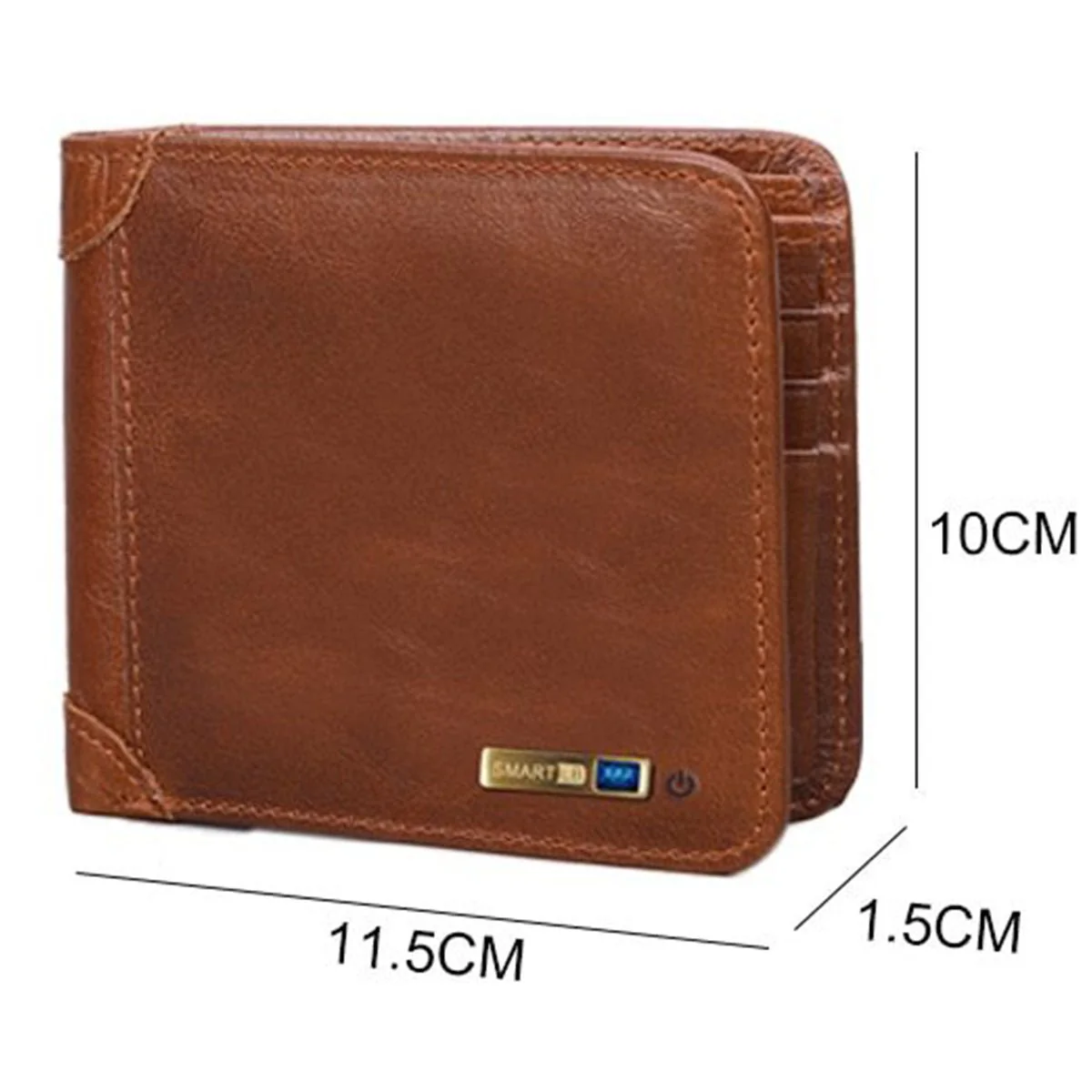 Smart Wallet Vintage Bluetooth Tracker - Image 8